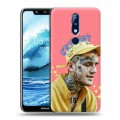 Дизайнерский силиконовый чехол для Nokia 5.1 Plus  Lil Peep