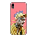 Дизайнерский пластиковый чехол для Iphone Xr  Lil Peep