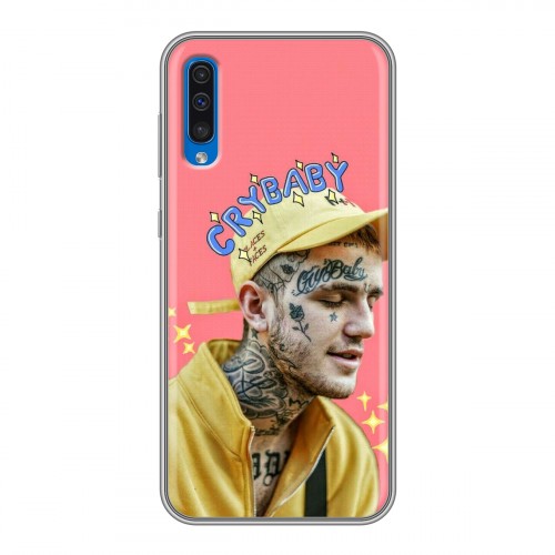 Дизайнерский силиконовый чехол для Samsung Galaxy A50  Lil Peep