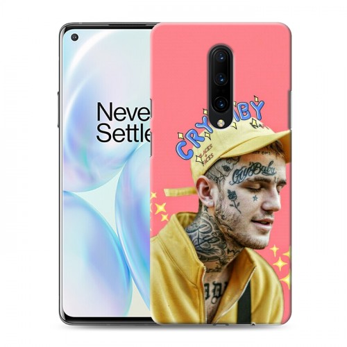 Дизайнерский силиконовый чехол для OnePlus 8  Lil Peep