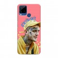 Дизайнерский силиконовый с усиленными углами чехол для Realme C15  Lil Peep