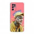 Дизайнерский силиконовый с усиленными углами чехол для OPPO Reno6  Lil Peep