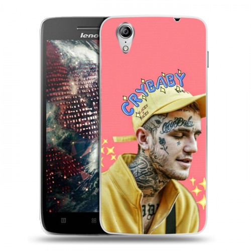 Дизайнерский пластиковый чехол для Lenovo Vibe X  Lil Peep