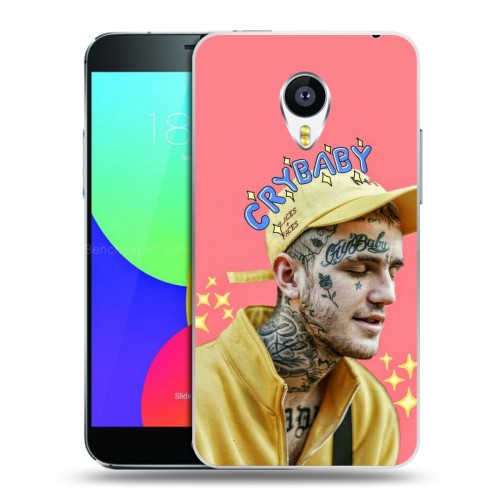 Дизайнерский пластиковый чехол для Meizu MX4 Pro  Lil Peep