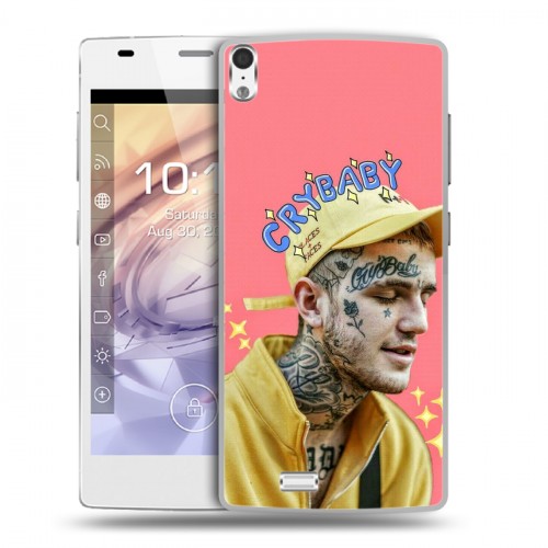 Дизайнерский пластиковый чехол для Prestigio Grace  Lil Peep