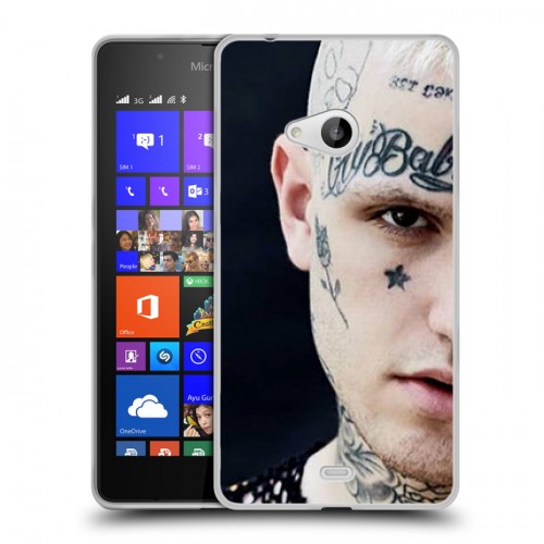 Дизайнерский пластиковый чехол для Microsoft Lumia 540 Lil Peep