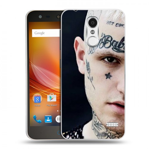 Дизайнерский пластиковый чехол для ZTE Blade X5 Lil Peep