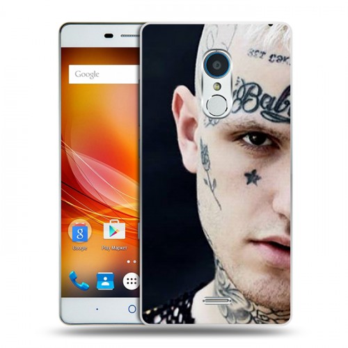 Дизайнерский пластиковый чехол для ZTE Blade X9 Lil Peep