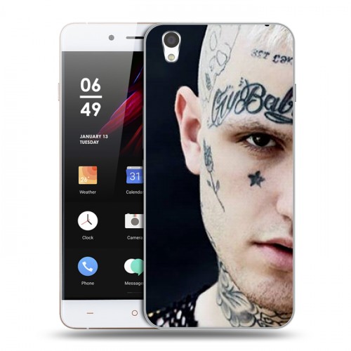 Дизайнерский пластиковый чехол для OnePlus X Lil Peep