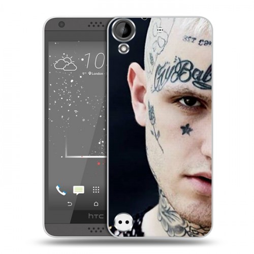 Дизайнерский пластиковый чехол для HTC Desire 530 Lil Peep