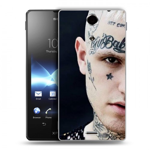 Дизайнерский пластиковый чехол для Sony Xperia TX Lil Peep