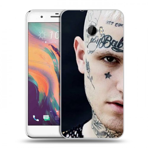 Дизайнерский пластиковый чехол для HTC One X10 Lil Peep