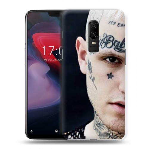 Дизайнерский пластиковый чехол для OnePlus 6 Lil Peep