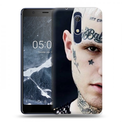 Дизайнерский пластиковый чехол для Nokia 5.1 Lil Peep