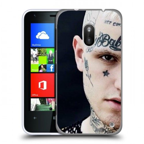 Дизайнерский пластиковый чехол для Nokia Lumia 620 Lil Peep