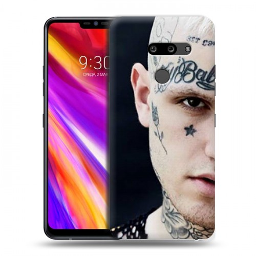 Дизайнерский пластиковый чехол для LG G8 ThinQ Lil Peep