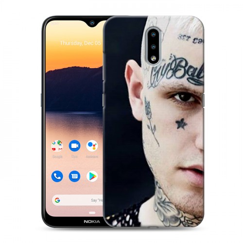 Дизайнерский пластиковый чехол для Nokia 2.3 Lil Peep