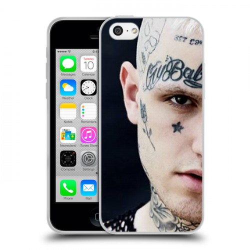 Дизайнерский пластиковый чехол для Iphone 5c Lil Peep