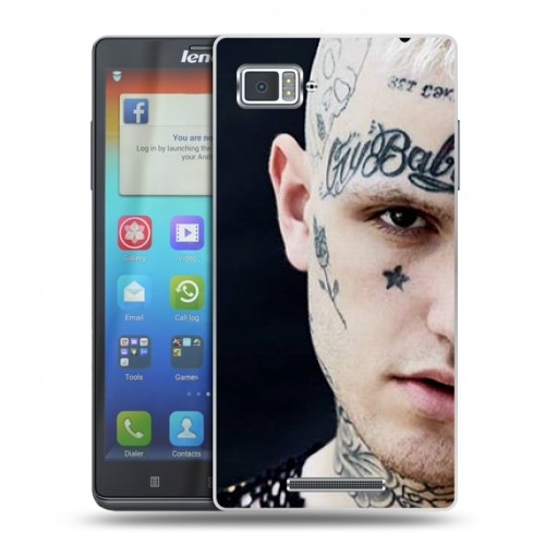 Дизайнерский пластиковый чехол для Lenovo Vibe Z Lil Peep