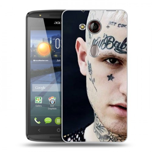 Дизайнерский пластиковый чехол для Acer Liquid E3 Lil Peep