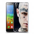 Дизайнерский пластиковый чехол для Lenovo A6000 Lil Peep