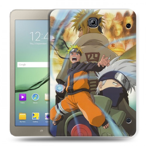 Дизайнерский силиконовый чехол для Samsung Galaxy Tab S2 8.0 Наруто