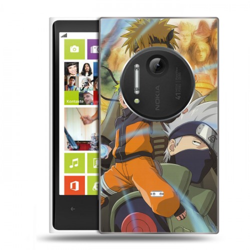 Дизайнерский пластиковый чехол для Nokia Lumia 1020 Наруто