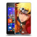 Дизайнерский пластиковый чехол для Microsoft Lumia 540 Наруто