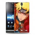 Дизайнерский пластиковый чехол для Sony Xperia S Наруто