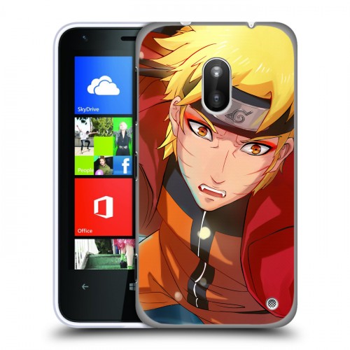 Дизайнерский пластиковый чехол для Nokia Lumia 620 Наруто