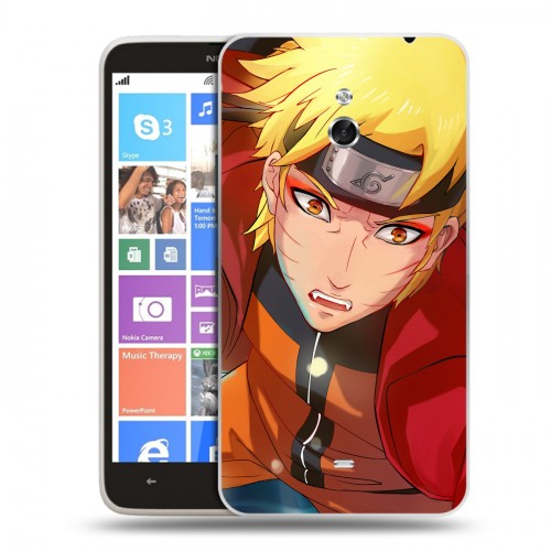 Дизайнерский пластиковый чехол для Nokia Lumia 1320 Наруто