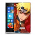 Дизайнерский пластиковый чехол для Microsoft Lumia 435 Наруто