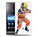 Дизайнерский пластиковый чехол для Sony Xperia S Наруто