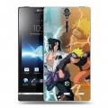 Дизайнерский пластиковый чехол для Sony Xperia S Наруто