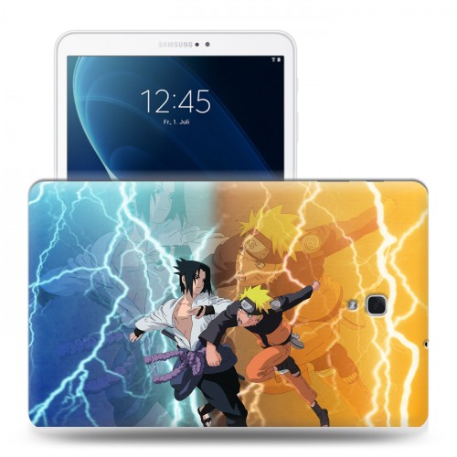 Дизайнерский силиконовый чехол для Samsung Galaxy Tab A 10.5 Наруто