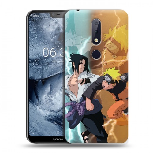 Дизайнерский пластиковый чехол для Nokia 6.1 Plus Наруто