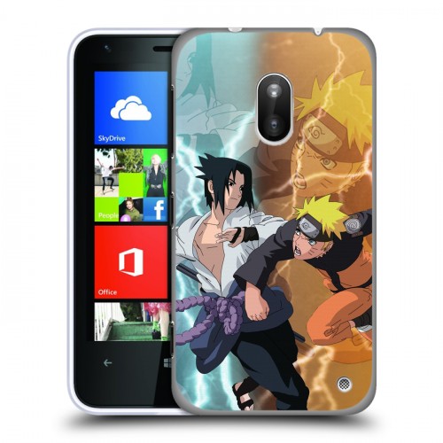 Дизайнерский пластиковый чехол для Nokia Lumia 620 Наруто