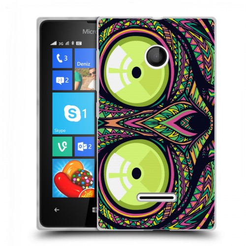 Дизайнерский пластиковый чехол для Microsoft Lumia 435 Животные ацтеков