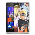 Дизайнерский пластиковый чехол для Microsoft Lumia 540 Наруто