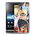 Дизайнерский пластиковый чехол для Sony Xperia S Наруто