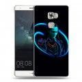 Дизайнерский пластиковый чехол для Huawei Mate S Неоновые супергерои