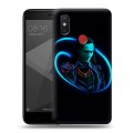 Дизайнерский пластиковый чехол для Xiaomi Mi8 SE Неоновые супергерои