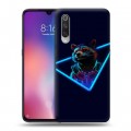 Дизайнерский силиконовый с усиленными углами чехол для Xiaomi Mi9 Неоновые супергерои