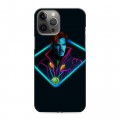Дизайнерский силиконовый чехол для Iphone 12 Pro Max Неоновые супергерои
