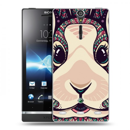 Дизайнерский пластиковый чехол для Sony Xperia S Животные ацтеков