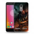 Дизайнерский пластиковый чехол для Lenovo K6 Сталкер