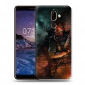 Дизайнерский пластиковый чехол для Nokia 7 Plus Сталкер