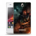 Дизайнерский пластиковый чехол для Sony Xperia E Сталкер