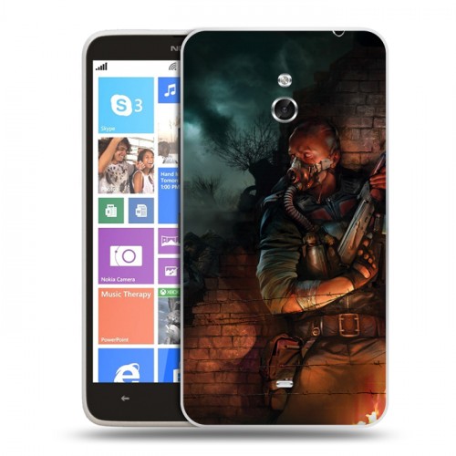 Дизайнерский пластиковый чехол для Nokia Lumia 1320 Сталкер