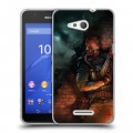 Дизайнерский пластиковый чехол для Sony Xperia E4g Сталкер